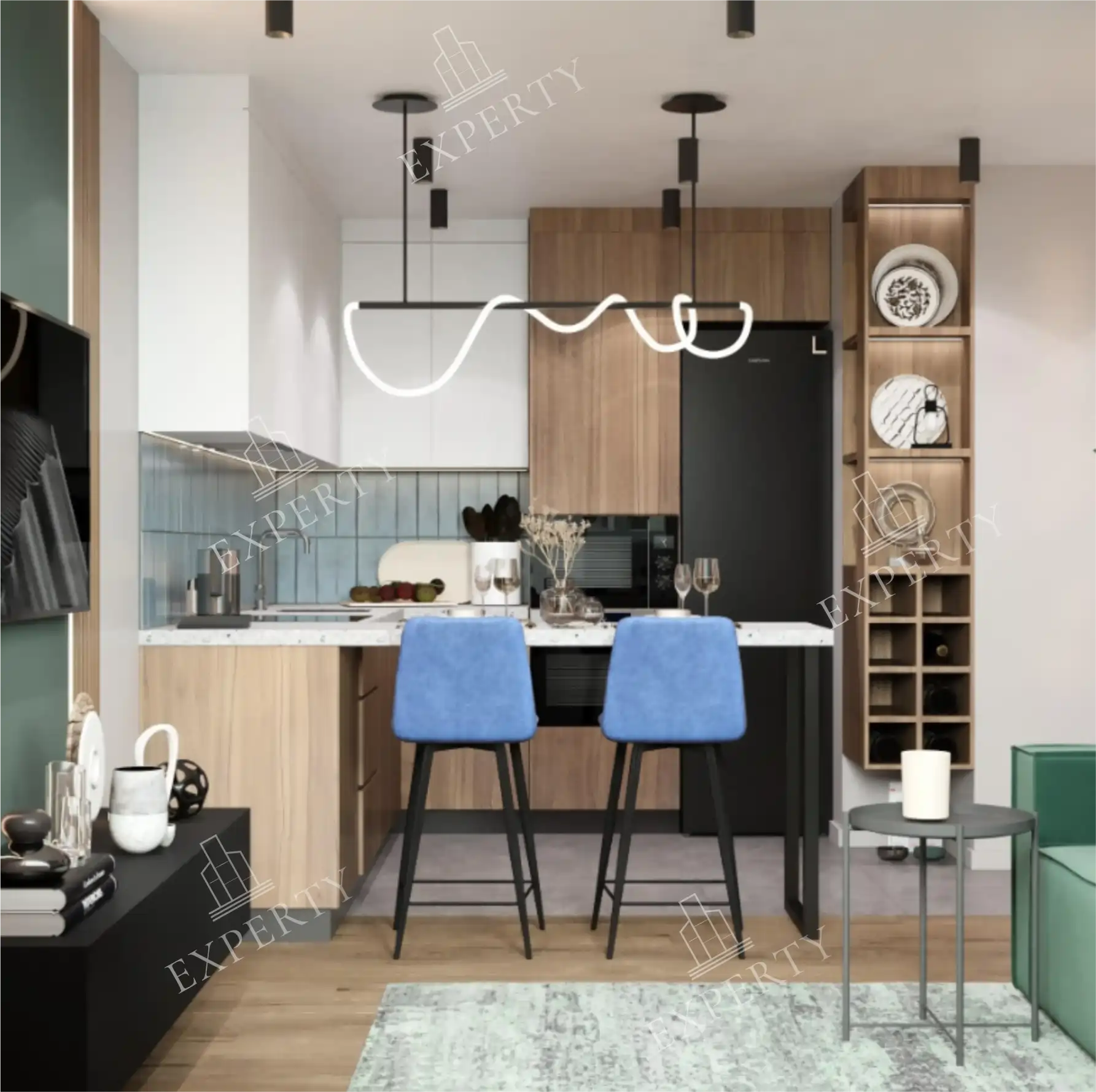 1-комнатная квартира ул. Родионова (ЖК Подкова) 