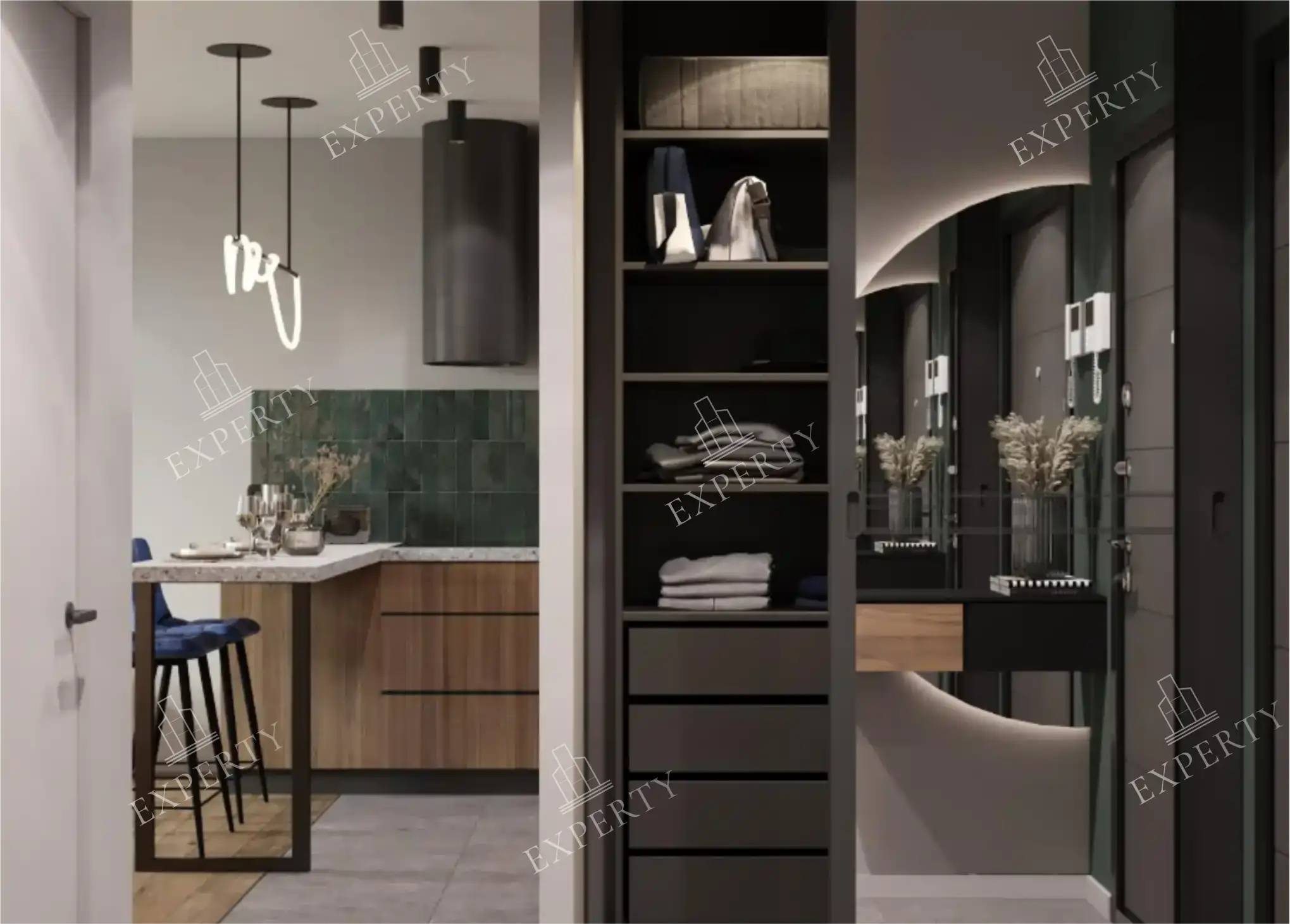 1-комнатная квартира ул. Родионова (ЖК Подкова) 