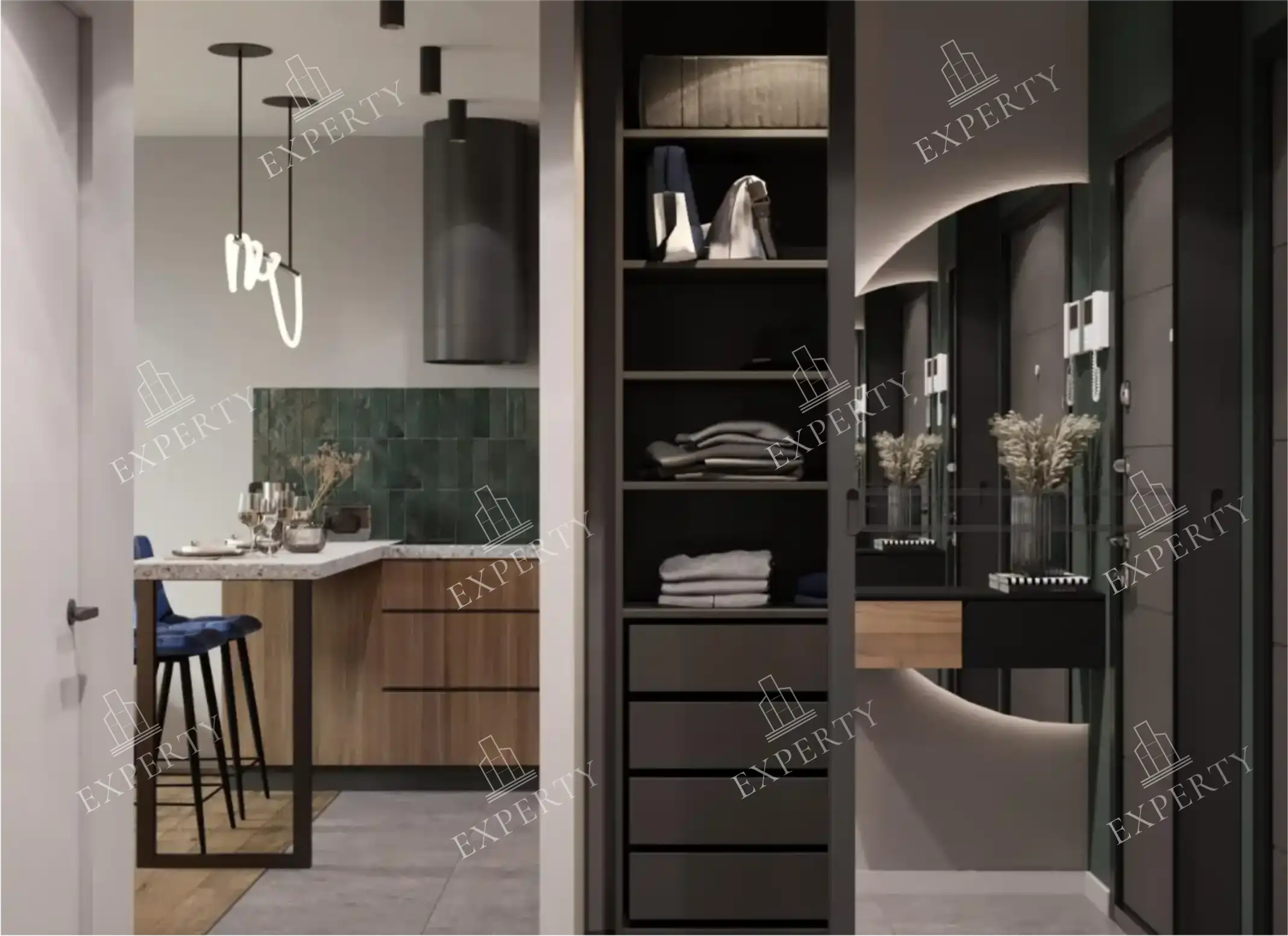 1-комнатная квартира ул. Родионова (ЖК Подкова) 